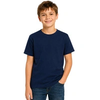 Koszulka dziecięca Fruit of the Loom granatowy t-shirt r. 104