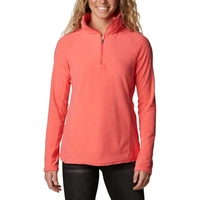 Bluza damska Columbia Glacial IV 1/2 Zip polarowa różowa