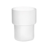 Szklanki Ferm Living kieliszki zestaw 4 sztuki szkło przezroczyste matowe 60 ml
