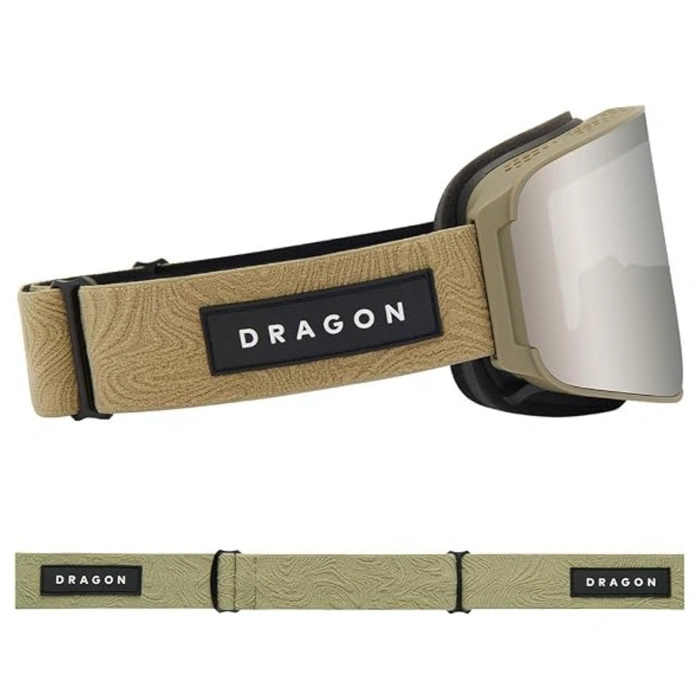 Gogle snowboardowe Dragon NFX MAG OTG Earth dwie szyby S3 + S1 unisex