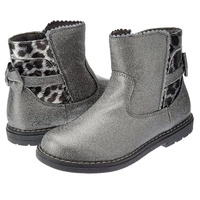 Buty dziecięce Chicco botki zasuwane srebrne r. 23