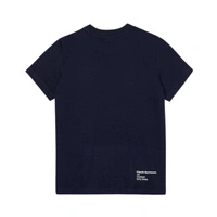 Koszulka dziecięca Lacoste bawełniana granatowa t-shrit r. 92