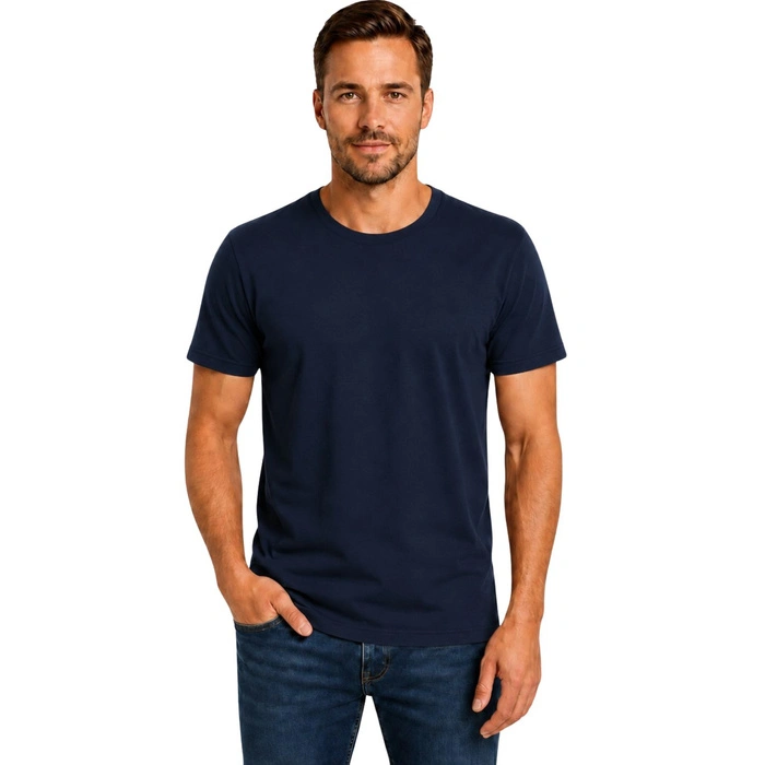 Koszulka męska Fruit of the Loom Original Full Cut granatowa t-shirt r. M