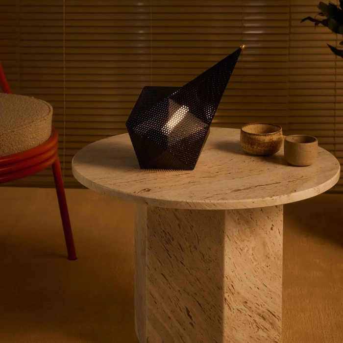 Lampa stołowa Gubi Coppia designerska rzeźbiarska E14