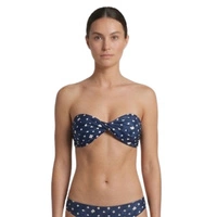 Góra od bikini Billabomg Sea Side Bandeau strój kąpielowy damski granatowy r. M