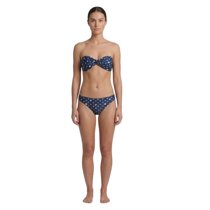 Góra od bikini Billabomg Sea Side Bandeau strój kąpielowy damski granatowy r. M