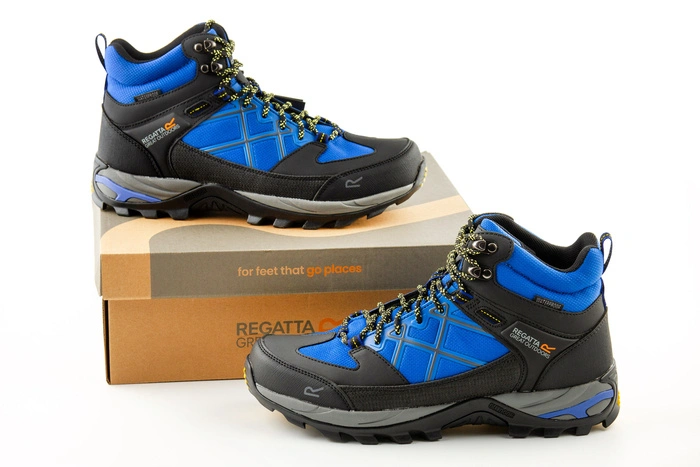 Buty męskie Regatta Samaris III Boot trekkingowe niebiesko-czarne r. 46