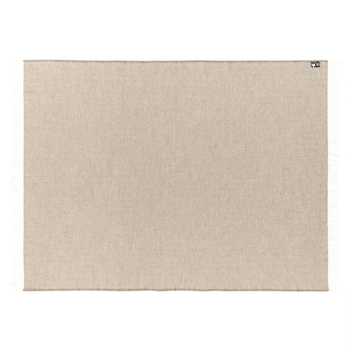 Narzuta na łóżko wełniana Silkeborg Sevilla wełna merino alpaka 130x190 cm