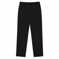 Spodnie damskie Zara eleganckie z rozcięciami szerokie czarne r. L