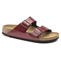 Klapki damskie Birkenstock Arizona BS regular birko-flor bordowe r. 41