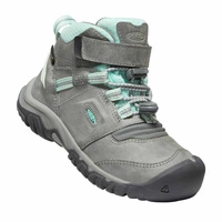 Buty dziecięce Keen Ridge Flex Mid WP trekkingowe skórzane szare r. 24