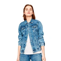 Kurtka damska Pepe Jeans Belife katana denim klasyczna