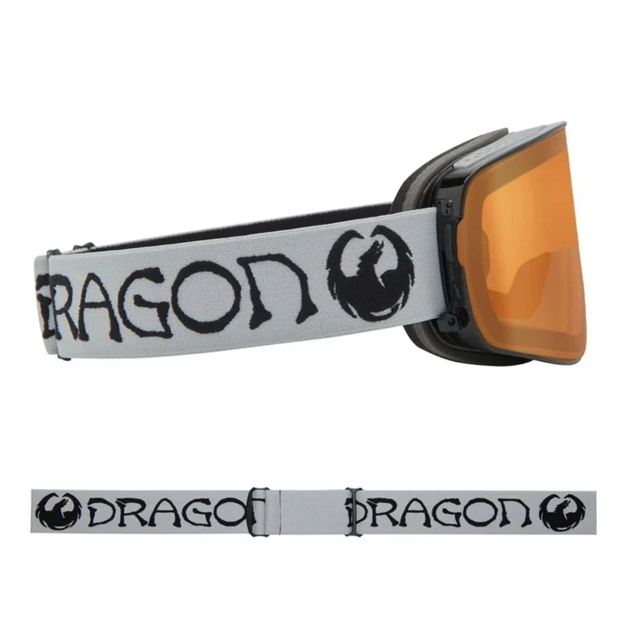 Gogle narciarskie Dragon NFX2 Classic Grey snowboardowe soczewka S1-S3