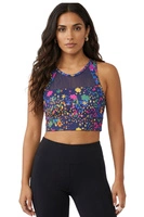 Bluzka damska Desigual Top sportowy granatowy 