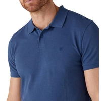 Koszulka męska Wrangler polo niebieska