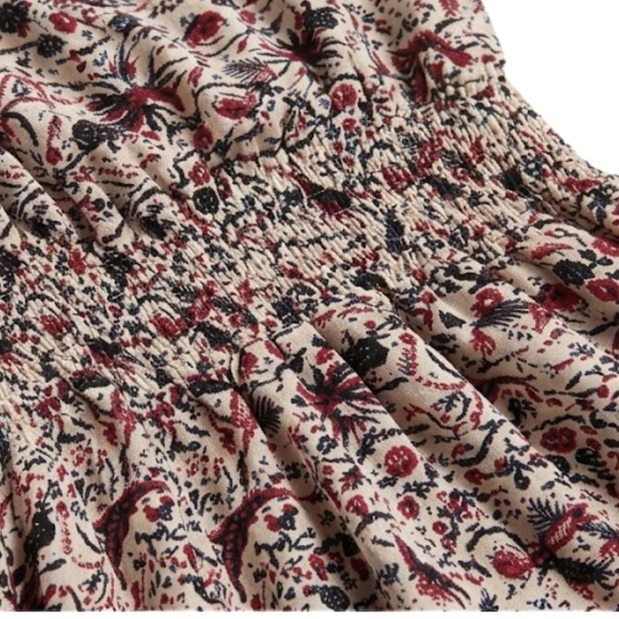 Sukienka damska ArtLove Robe Lucien z długim rękawe wielobarwna r. XS
