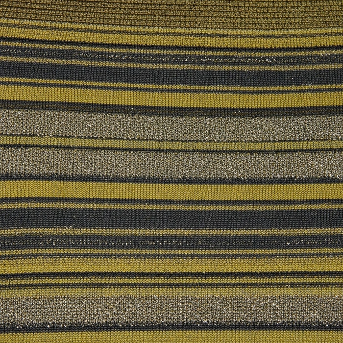 Sweter damski Sarah Pacini zielony w paski len