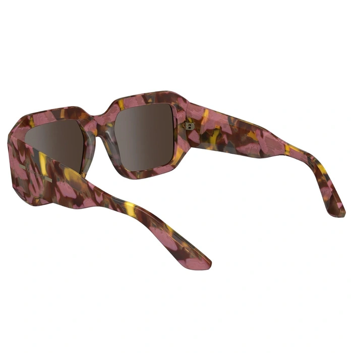 Okulary przeciwsłoneczne Calvin Klein CK23536s 663 havana damskie kocie oczy