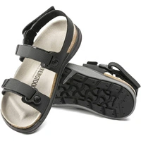 Sandały damskie Birkenstock Kalahari czarne na rzepy r. 38