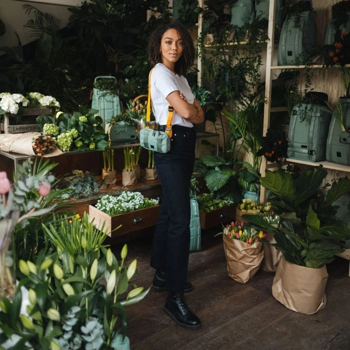 Torba na ramię Db The Tillägg Crossbody Bag – kompaktowa zielona