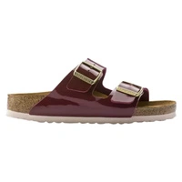 Klapki damskie Birkenstock Arizona BS narrow birko-flor bordowe r. 37
