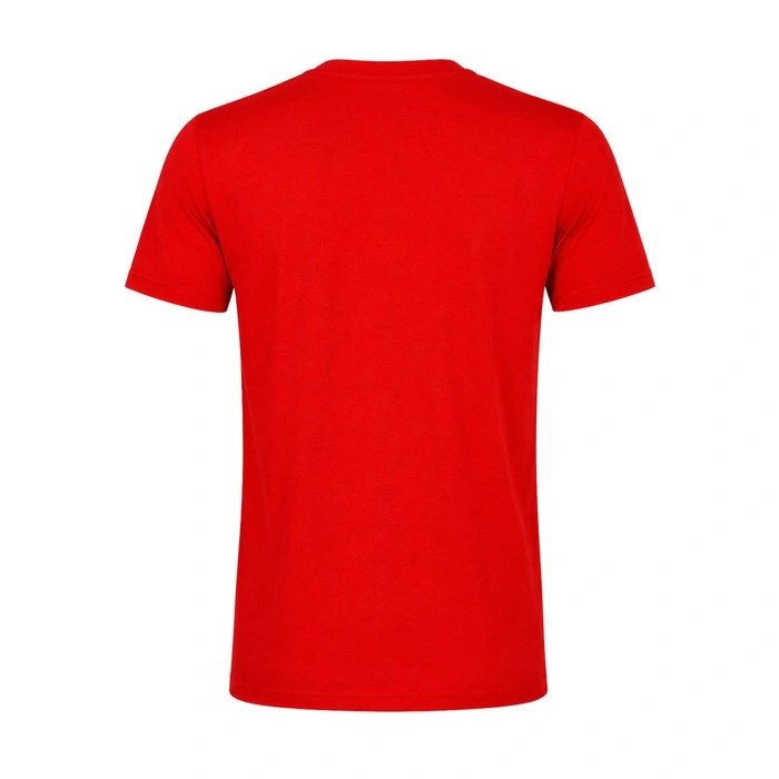 Koszulka męska Fruit of the Loom Softpun czerwona t-shirt r. S