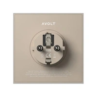 Rozszerzacz gniazd Avolt Square 2 z podwójnym USB-C 30W beżowa