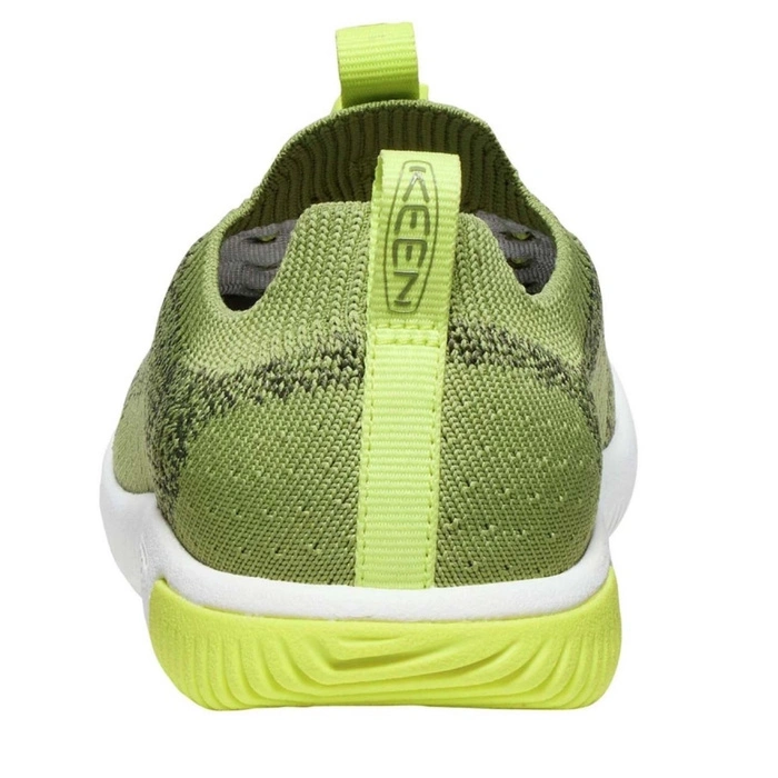 Buty młodzieżowe Keen NX Knit Lace miejskie sneakersy wsuwane zielone r. 32,5