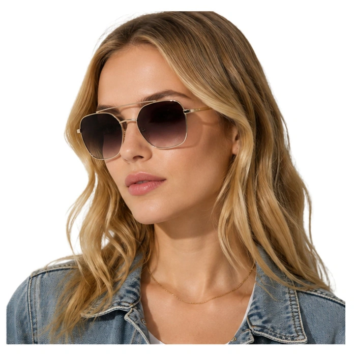 Okulary damskie Guess przeciwsłoneczne lenonki cat. 2 UV