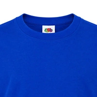 Koszulka męska Fruit of the Loom Softpun niebieska t-shirt r. S