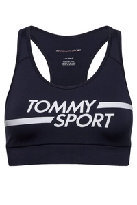 Biustonosz damski Tommy Hilfiger Mid Support Bra Logo sportowy