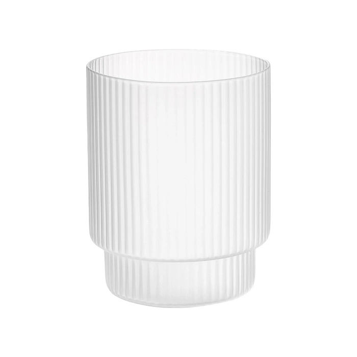 Szklanki Ferm Living kieliszki zestaw 4 sztuki szkło przezroczyste matowe 60 ml