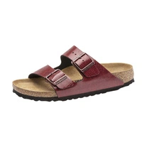 Klapki damskie Birkenstock Arizona bordowe r. 40