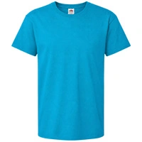 Koszulka dziecięca Fruit of the Loom niebieski t-shirt r. 104