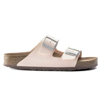 Klapki damskie Birkenstock Arizona BS birko-flor vegan jasno różowe r. 41