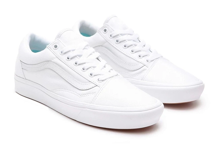 Buty damskie Vans Comfycush Old Skool białe trampki