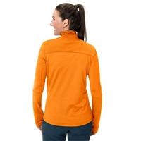 Bluza damska Vaude Livigno Halfzip II techniczna trekkingowa pomarańczowa r. XS