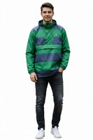 Kurtka męska Tommy Hilfiger Jeans Windbreaker przejściowa granatowo zielona r. M