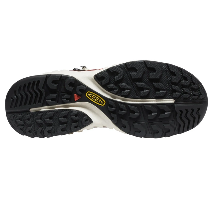 Buty trekkingowe damskie Keen Nxis Evo Wp Mid wodoodporne czerwone r. 35,5