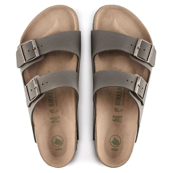 Klapki damskie Birkenstock Arizona BS birko-flor vegan mocca r. 41
