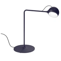 Lampa stołowa Artemide Ixa Led nowoczesna ze ściągaczem granatowa