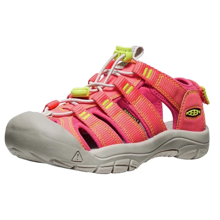 Buty dziecięce Keen Newport Boundless sandały zabudowane koralowe r. 32,5