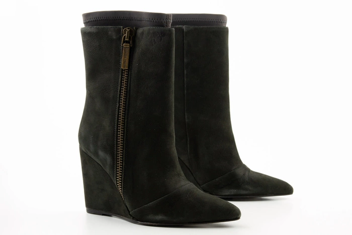Buty damskie Pierre Balmain botki skórzane czarne r. 37