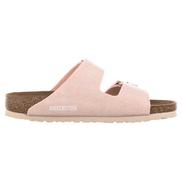 Klapki damskie Birkenstock Arizona BS regular skórzane jasnoróżowe r. 39