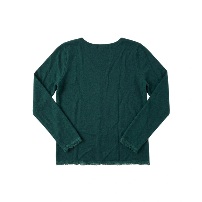 Sweter damska Naf Naf Alina Gilet zielony zapinany r. L