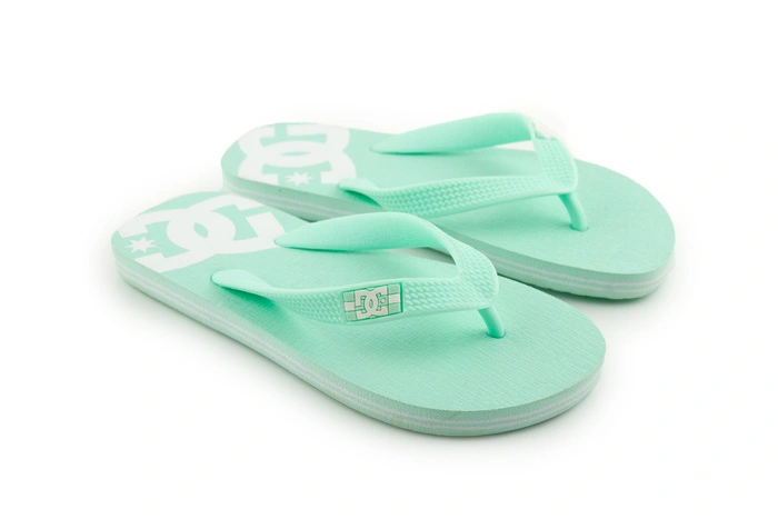 Klapki dziecięce Dc Shoes Spray miętowe japonki r. 32