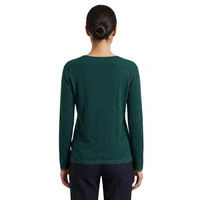 Sweter damska Naf Naf Alina Gilet zielony zapinany r. L