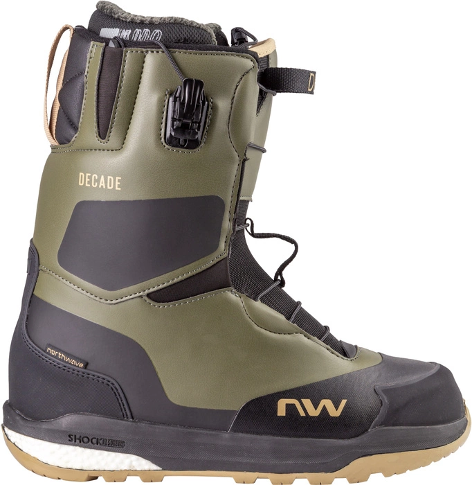 Buty snowboardowe Northwave Decade Sls męskie zielone