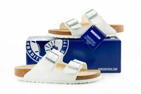 Klapki damskie Birkenstock Arizona bs z miękką wkładką białe r. 39