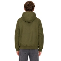 Kurtka chłopięca Dc Shoes Padded ocieplana z kapturem khaki r. 164
